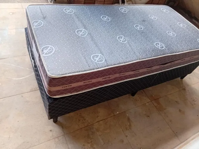 Cama box solteiro