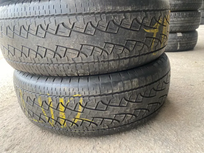 PAR DE PNEUS 265/60/18 PIRELLI SEMI NOVOS