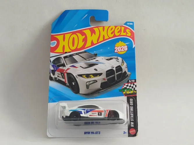 Miniatura Hot wheels - BMW M4 GT3 - 1/64