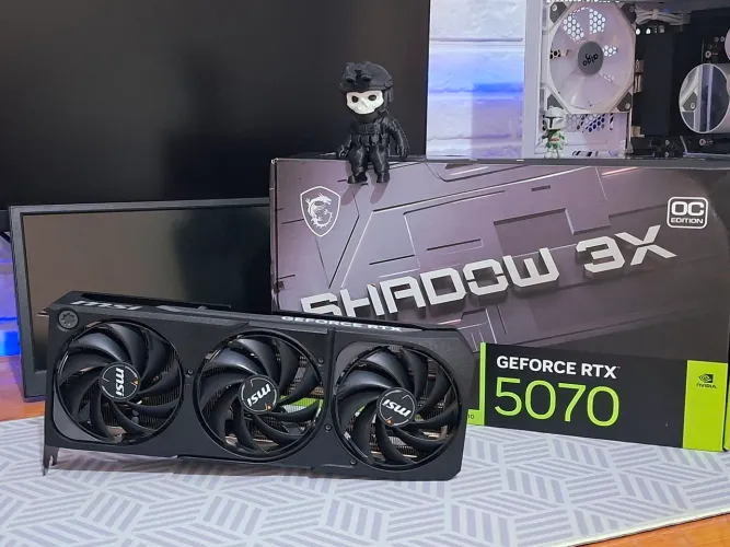 RTX 5070 MSI SHADOW 3X 12GB - NOVA C/ NF