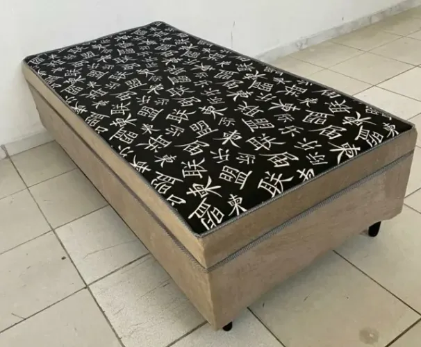 CAMA SOLTEIRO BOX - PRODUTO LACRADO - PRONTA ENTREGA