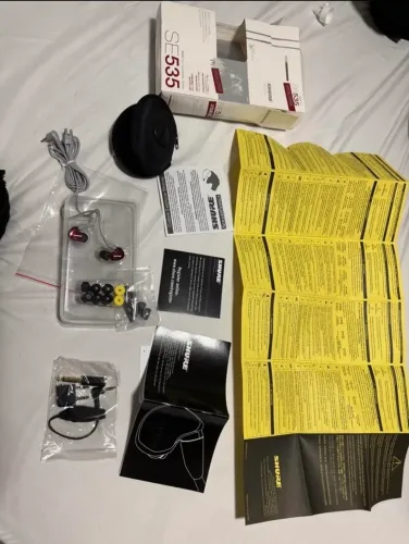Fone Shure SE535 para retorno palco sem fio