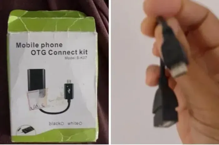 Cabo otg micro usb 