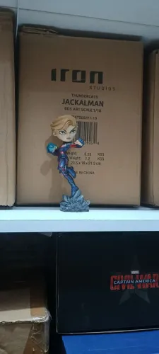 Capitã Marvel MiniCo DC Marvel X-Men Avengers Vingadores Iron Studios
