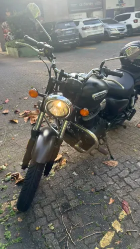 Royal Enfield Meteor 350 Stellar Black 2026 - Apenas 1.500 km - Estado de Zero