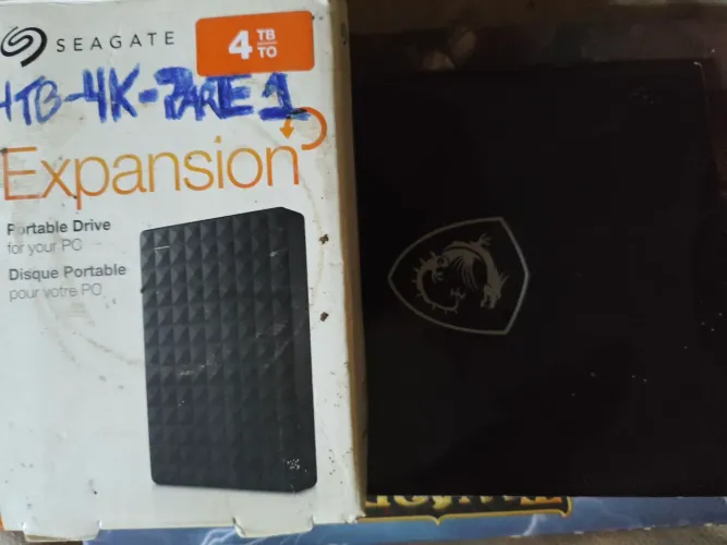 Seagate 4TB ou HD Externo 4TB USB 3.0 = Usado Em Backup & Excelente Estado !!! = Kef Egg