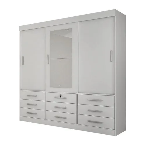 Quarto roupeiro casal  3 portas com espelho
