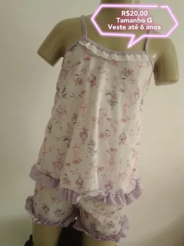 Peças infantis em super promoção até durar o estoque aproveita