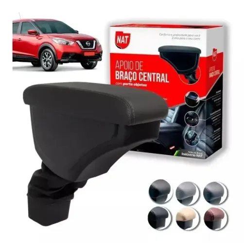 Apoio Descanso de Braço Nissan Kicks - NAT