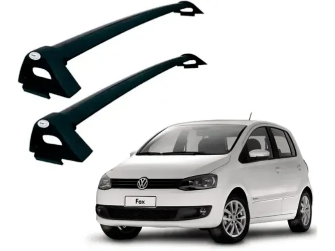 Rack Teto Volkswagen Fox - Preto - Projecar