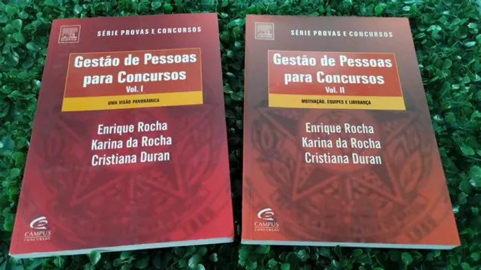 Livro para concurso público gestão de pessoas volume 1 e 2