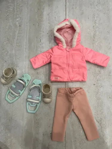 Kit coisas de patins e coisas de neve our generation