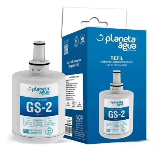 Refil Filtro De Geladeira Refrigerador Samsung Side By Side