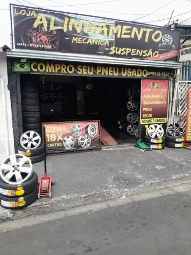 Jogo de rodas compra venda e troca tbm temos pneus *