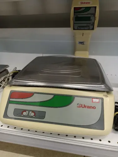 Balança Urano 30Kg Divisão 10gr Serial UDC 3000/10-C Vem pra Eco Eletron