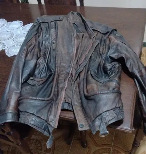 Casaco de frio marrom
