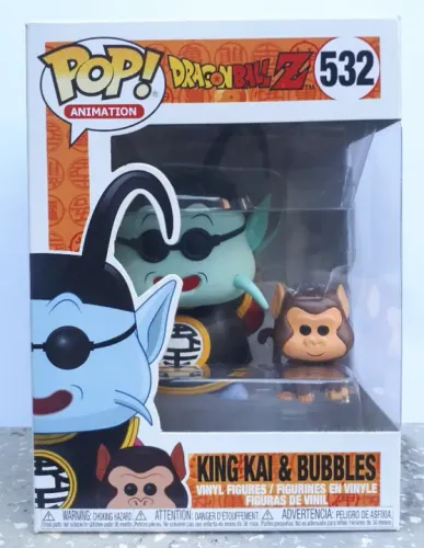 Coleção 2 Funko Pop - Anime(Sr. Kaioh e Doraemon)
