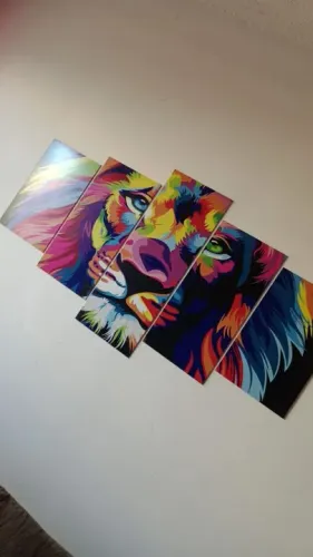 Quadro decorativo mosaico 