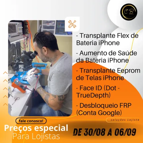 Reparo em Placa celular Android iPhone
