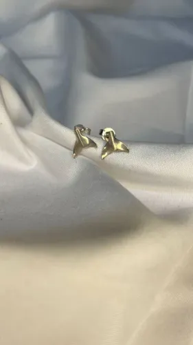 Brinco rabo de sereia + pingente rabo de seria