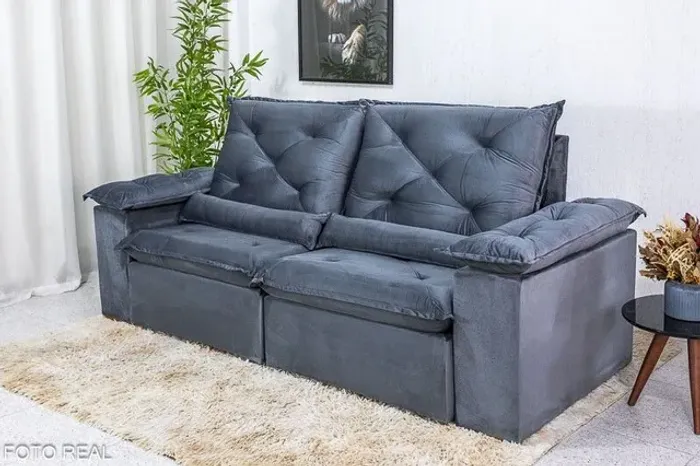SOFÁ RETRÁTIL RECLINÁVEL AMÉRICA DECOR !!! R543R5RF