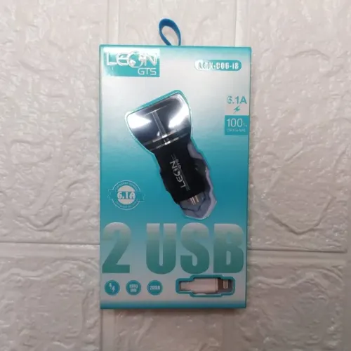 Carregador Veicular 6.1a Leon C06-i8 Iphone 2usb