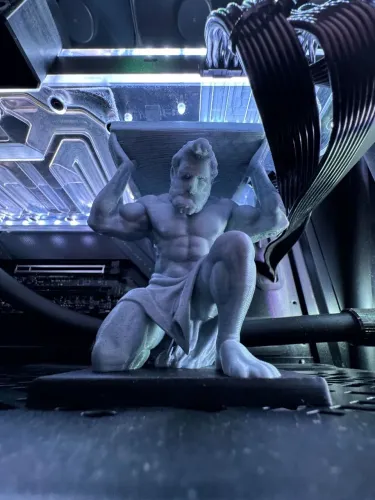 ESTÁTUA SUPORTE APOIO PARA GPU PLACA DE VÍDEO PC GAME PROTEÇÃO CONTRA "GPU SAG"