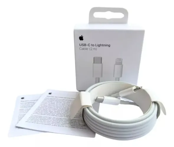 Cabo Original Apple Tipo C Lightning 100% Original 1 Metro