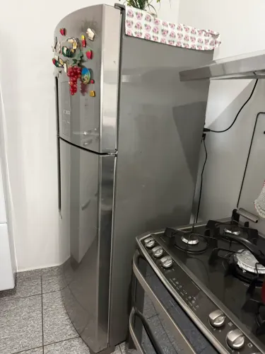 Geladeira Brastemp Inox 429 litros Frost Free