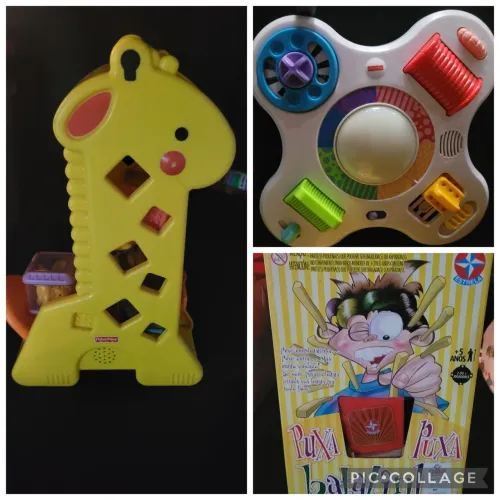 Brinquedos 3 por preço de 1