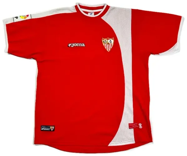 Camisa Sevilla 2004/2005 Joma (Original da época)