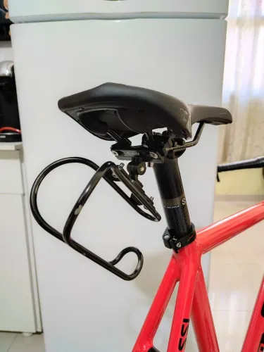 Adaptador suporte de garrafa bike selim