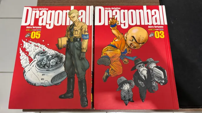 Dragon Ball Edição definitiva volume 03 e 05