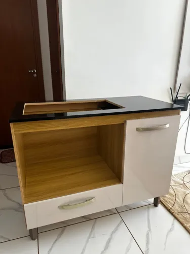 Balcão de Cozinha pra fogão cooktop 4/5B - NOVO 