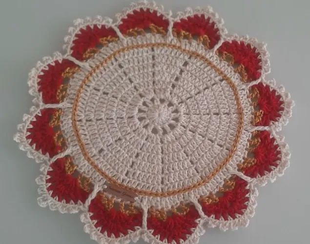 Suplat/jogo americano em croche 100% artesanal