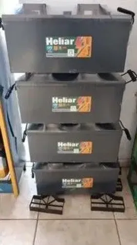 Bateria Heliar de 180 amperes caminhão 15 meses de garantia a base de troca