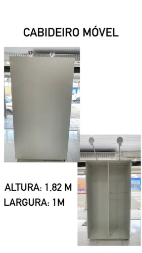 Cabideiro móvel ( arara de roupa )