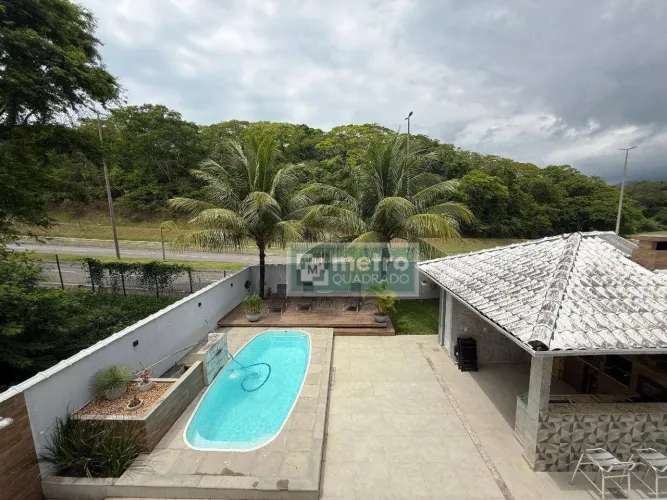 Casa com piscina, 4 quartos à venda, 201 m² por R$ 990.000 - Extensão do Bosque - Rio das 