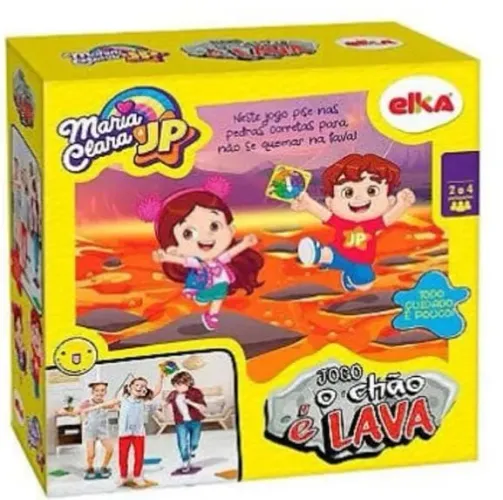 O chão é lava Maria Clara e JP