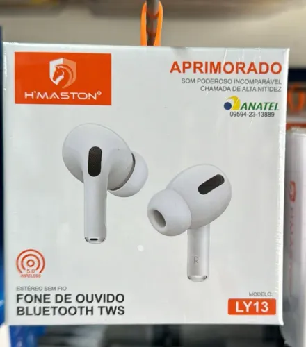 Fone de Ouvido Bluetooth sem fio TWS H'MASTON LY13