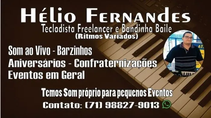 SOM AO VIVO PARA EVENTOS EM GERAL