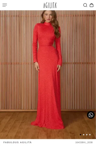 Lindo vestido em tule Fabulous Agilità 