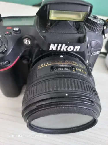 Câmara fotografica nikon lente 50 mm