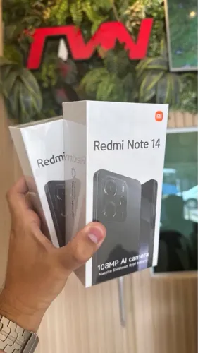 Redmi note 14 8gb 256 gb preto 