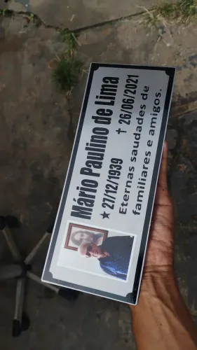 Placas para Túmulo 