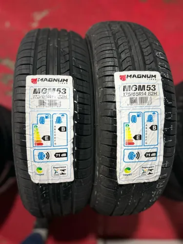 02 Pneus Magnum MGM53 175/65R14 82H - Novos