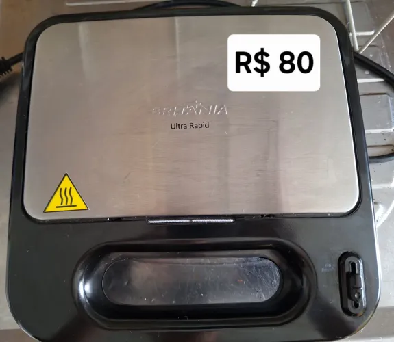 Sanduicheira Britânia Ultra Rapid