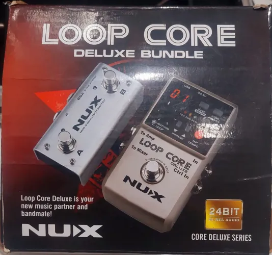 NUX Loop Core Deluxe Bundle ,aceito trocas
