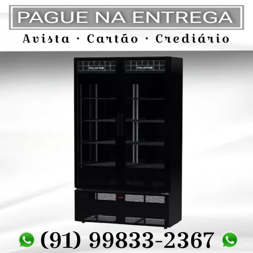 Expositor 2 Portas Refrigerado PoloFrio