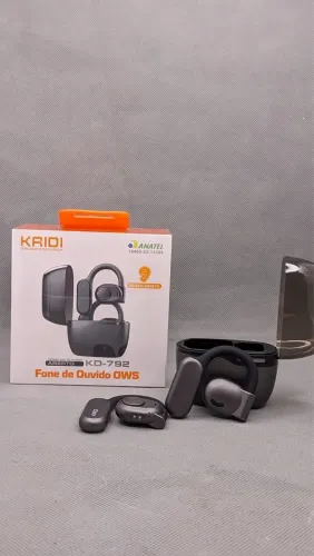 Fone de Ouvido Bluetooth KAIDI KD-792 OWS INDUÇÃO esportivo